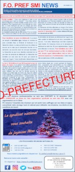 Newsletter – FOPREF SMI – décembre 2021