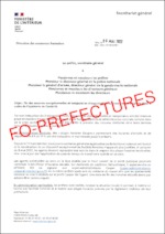 Circulaire relative à la fin des mesures exceptionnelles et temporaires d’organisation dans le cadre du Covid 19