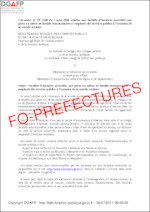 Circulaire n° FP 2168 du 7 août 2008 relative aux facilités d’horaires accordées aux pères ou mères de famille fonctionnaires et employés des services publics à l’occasion de la rentrée scolaire