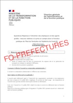 Covid-19 – Évolution du régime applicable aux agents publics – FAQ actualisée