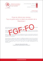 TOUS EN GREVE CONTRE LE MÉPRIS DU PRÉSIDENT DE LA RÉPUBLIQUE
