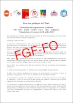 Déclaration liminaire des organisations syndicales FO-FSU-UNSA-CFDT-CGT-CGC-Solidaires à la réunion Négociation prévoyance du 18 juillet 2023