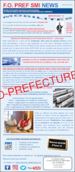 Newsletter – FOPREF SMI – Juil Août 2023