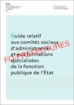 Guide relatif aux comités sociaux d’administration et aux formations spécialisées de la fonction publique de l’État