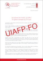 Mobilisation du 19 mars – Les salaires de misère ça suffit – préavis de grève