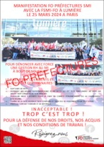 Tract manifestation du 25 avril à Paris