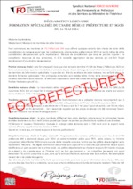 Compte rendu de la Formation Spécialisée du CSA de réseau des préfectures et SGCD du 16 mai 2024