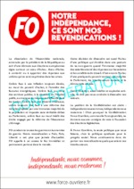 Pour le progrès social, l’indépendance et les revendications nous rassemblent !