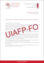 Un nouveau ministre en faveur de la Fonction publique ?