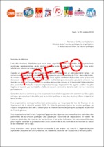 Courrier de l’intersyndicale adressé au ministre de la Fonction publique