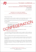 Rapport de la Cour des comptes – Retraites