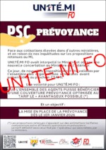 Objectif : mise en place de la PSC prévoyance dès le 1er janvier 2026